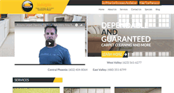 Desktop Screenshot of mycarpetguys.com