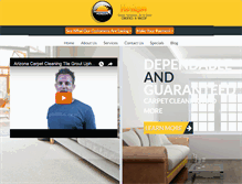 Tablet Screenshot of mycarpetguys.com